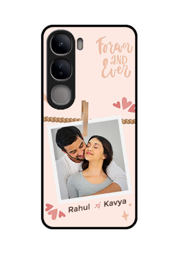 Vivo Y300 5G Custom Glass Phone CaseForever And Ever Love Design
