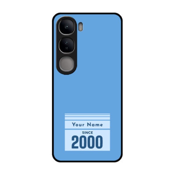 Vivo Y300 5G Custom Glass Phone CaseCustom Year Of Birth Design