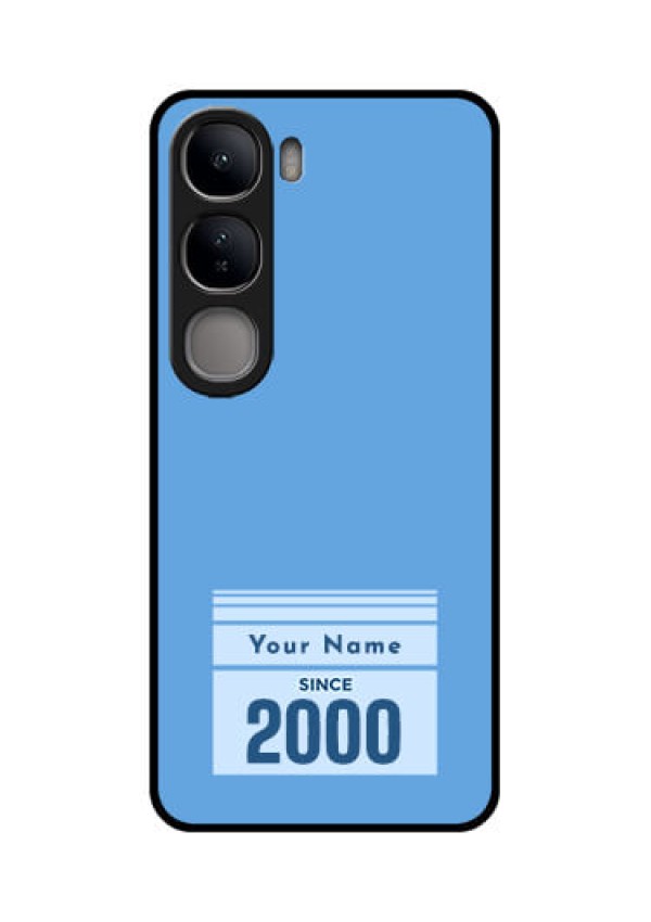 Vivo Y300 5G Custom Glass Phone CaseCustom Year Of Birth Design