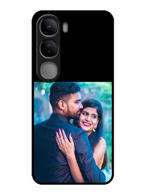 Custom Vivo Y300 5G Custom Glass Phone Case - Upload Full Picture With Custom Color Design