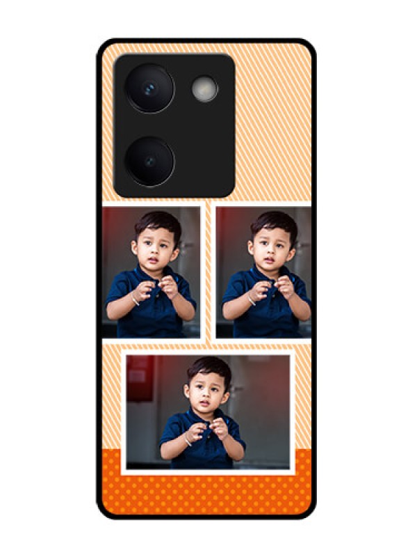 Custom Vivo Y300 Plus 5G Custom Glass Phone Case - Bulk Photos Upload Design