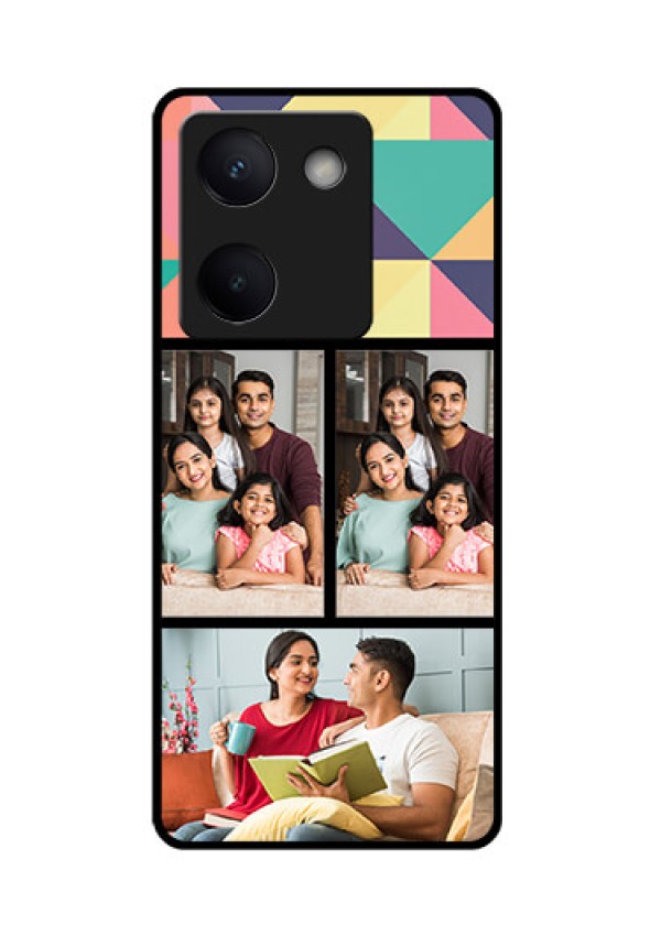 Vivo Y300 Plus 5G Custom Glass Phone Case - Bulk Pic Upload Design