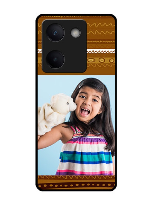 Custom Vivo Y300 Plus 5G Custom Glass Phone Case - Friends Picture Upload Design