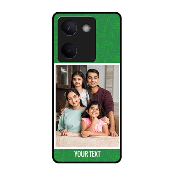 Vivo Y300 Plus 5G Custom Glass Phone Case - Picture Upload Design