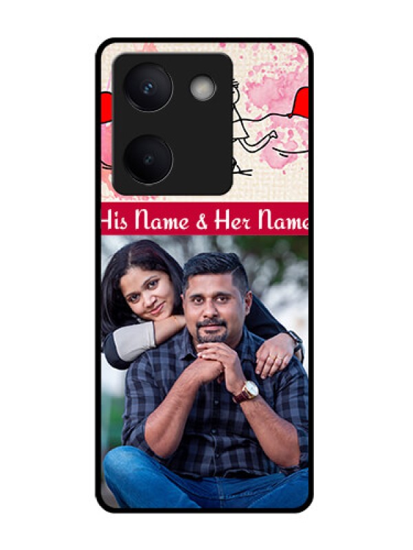 Custom Vivo Y300 Plus 5G Custom Glass Phone Case - You And Me Case Design