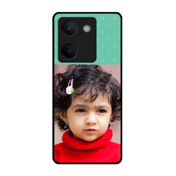 Vivo Y300 Plus 5G Custom Glass Phone Case - Lovers Picture Design Vivo Y300 Plus 5G Custom Glass Phone Case - Lovers Picture Design