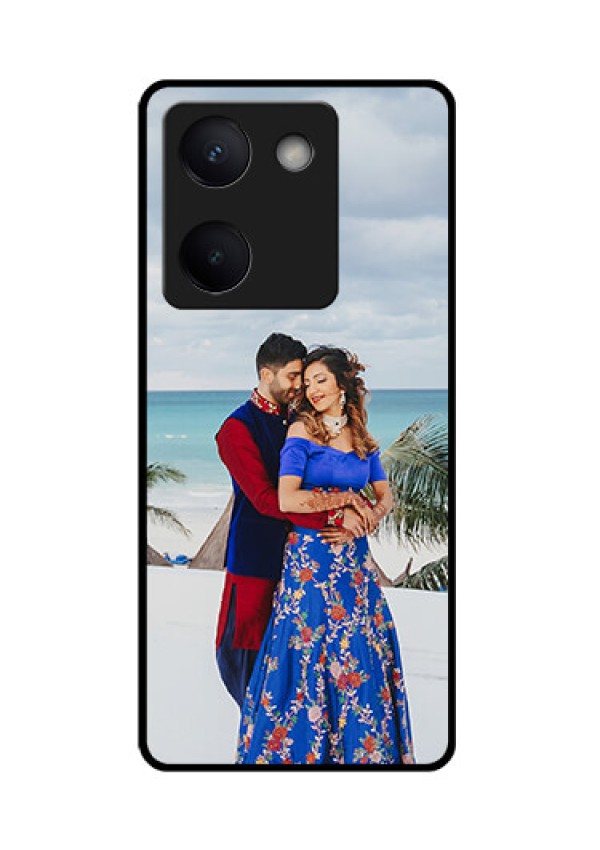 Vivo Y300 Plus 5G Custom Glass Phone Case - Upload Full Picture Design