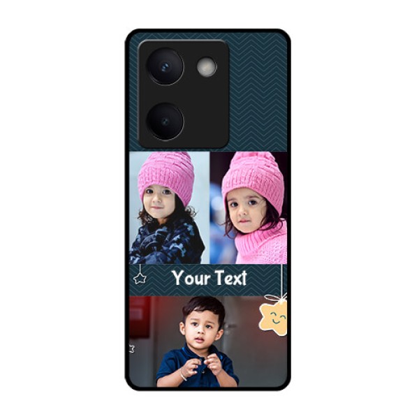 Vivo Y300 Plus 5G Custom Glass Phone Case - Hanging Stars Design