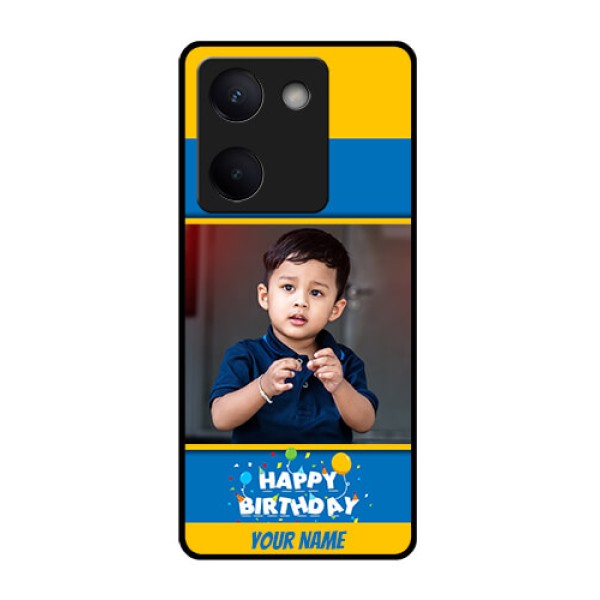 Vivo Y300 Plus 5G Custom Glass Phone Case - Birthday Wishes Design