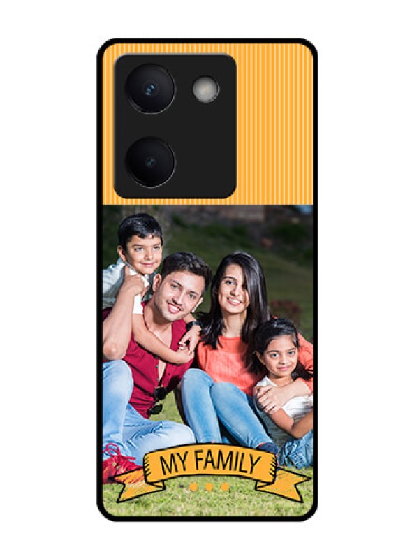 Custom Vivo Y300 Plus 5G Custom Glass Phone Case - My Family Design