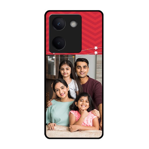 Vivo Y300 Plus 5G Custom Glass Phone Case - Happy Family Design