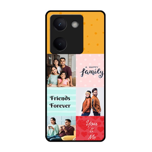 Vivo Y300 Plus 5G Custom Glass Phone Case - Images With Quotes Design
