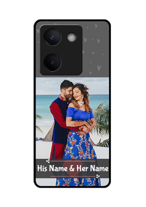 Vivo Y300 Plus 5G Custom Glass Phone Case - Buy Love Design With Photo Online