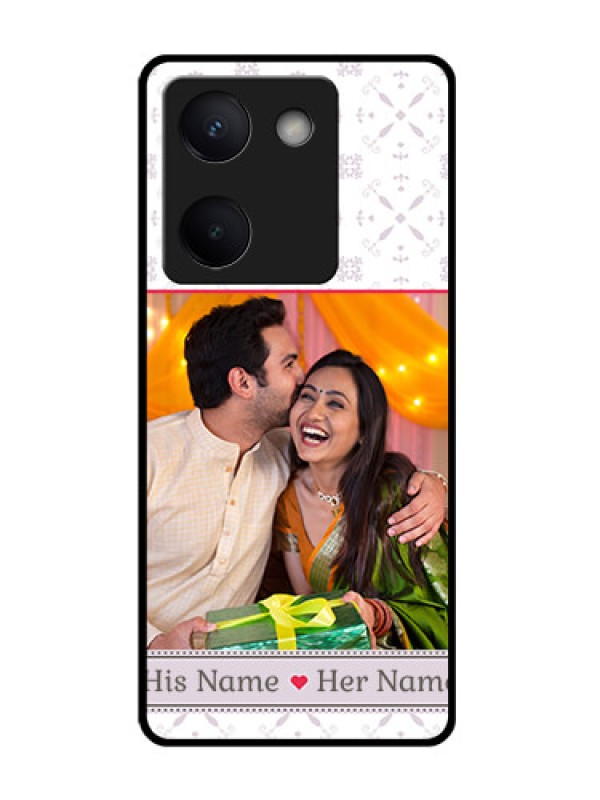 Custom Vivo Y300 Plus 5G Custom Glass Phone Case - With Photo And Ethnic Design