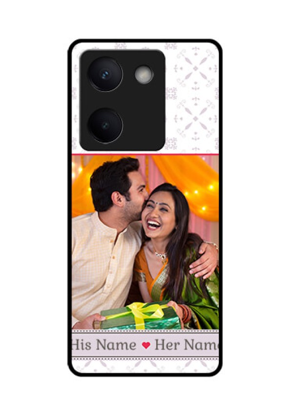 Vivo Y300 Plus 5G Custom Glass Phone Case - With Photo And Ethnic Design