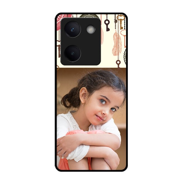 Vivo Y300 Plus 5G Custom Glass Phone Case - Boho Style Design