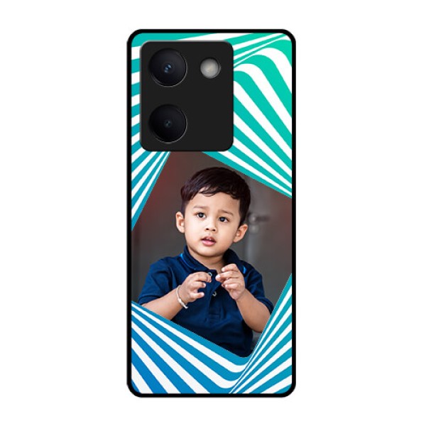 Vivo Y300 Plus 5G Custom Glass Phone Case - Abstract Spiral Design Vivo Y300 Plus 5G Custom Glass Phone Case - Abstract Spiral Design