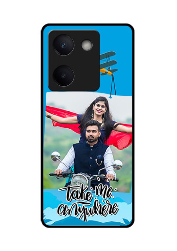 Vivo Y300 Plus 5G Custom Glass Phone Case - Traveller Design