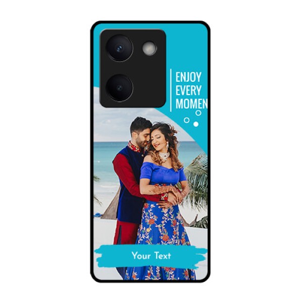 Vivo Y300 Plus 5G Custom Glass Phone Case - Happy Moment Design