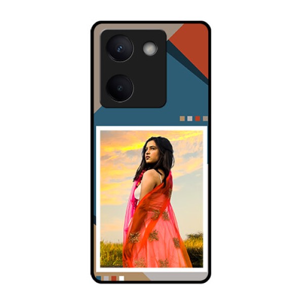 Vivo Y300 Plus 5G Custom Glass Phone Case - Retro Color Pallet Design Vivo Y300 Plus 5G Custom Glass Phone Case - Retro Color Pallet Design