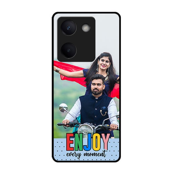 Vivo Y300 Plus 5G Custom Glass Phone Case - Enjoy Every Moment Design
