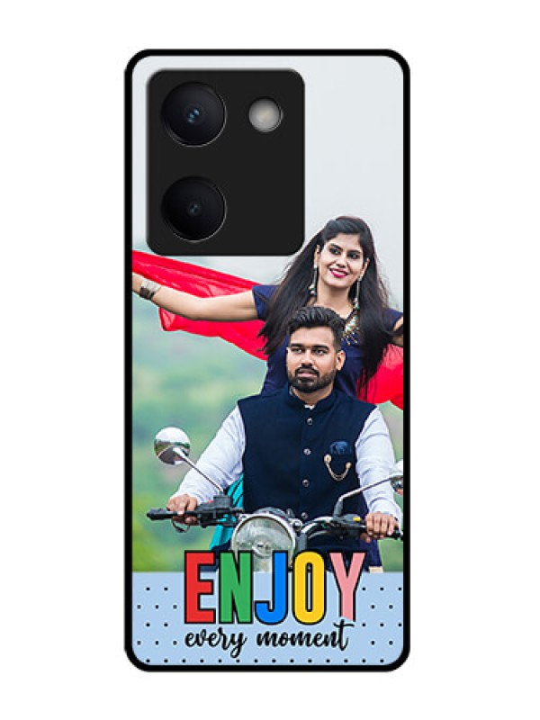 Custom Vivo Y300 Plus 5G Custom Glass Phone Case - Enjoy Every Moment Design