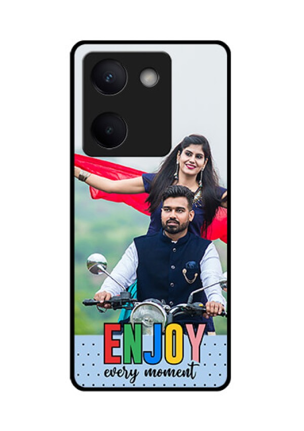 Vivo Y300 Plus 5G Custom Glass Phone Case - Enjoy Every Moment Design