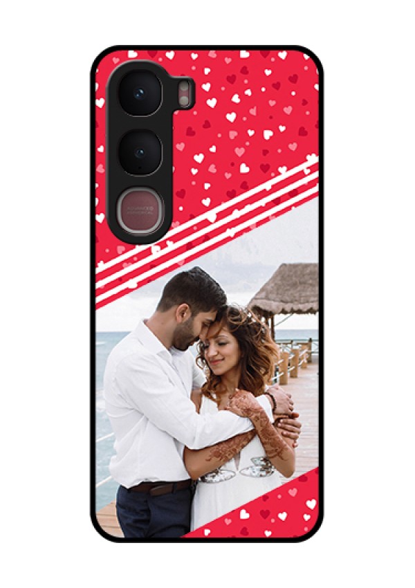 Vivo Y31 5G Custom Glass Phone Case - Valentines Gift Design