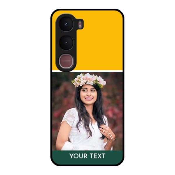 Vivo Y31 5G Custom Glass Phone Case - Love You Design
