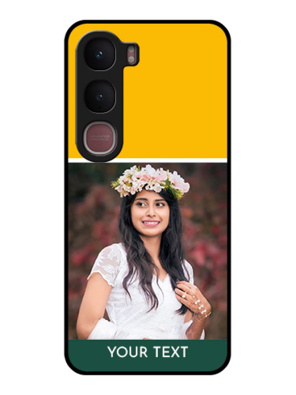 Custom Vivo Y31 5G Custom Glass Phone Case - Love You Design