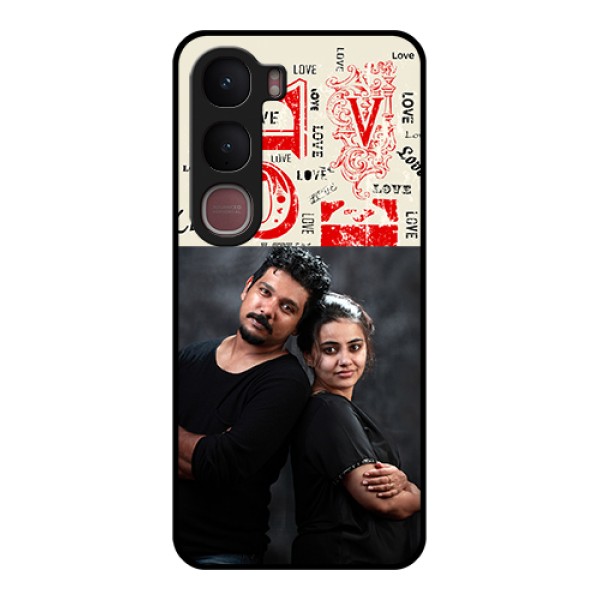 Vivo Y31 5G Custom Glass Phone Case - Trendy Love Design Case