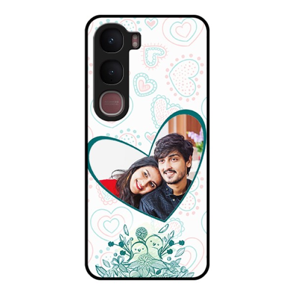 Vivo Y31 5G Custom Glass Phone Case - Premium Couple Design