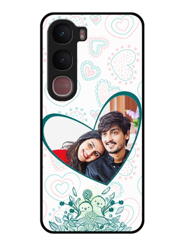 Custom Vivo Y31 5G Custom Glass Phone Case - Premium Couple Design