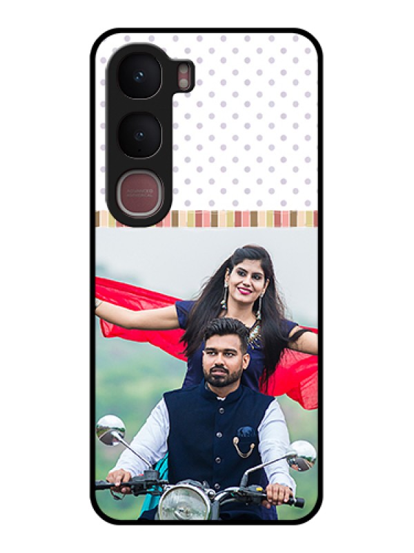 Custom Vivo Y31 5G Custom Glass Phone Case - Cute Family Design