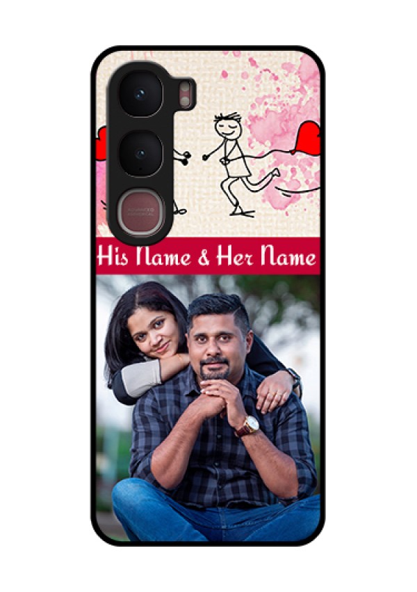 Vivo Y31 5G Custom Glass Phone Case - You And Me Case Design