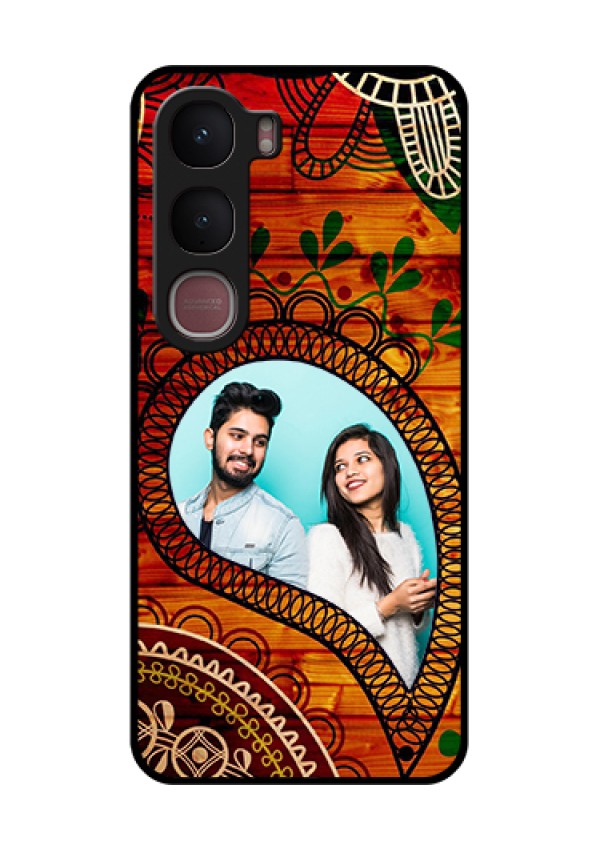 Vivo Y31 5G Custom Glass Phone Case - Abstract Colorful Design
