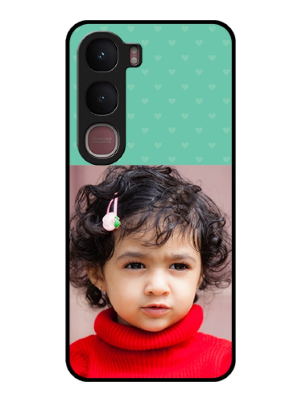 Custom Vivo Y31 5G Custom Glass Phone Case - Lovers Picture Design