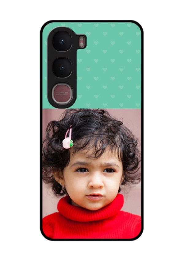 Vivo Y31 5G Custom Glass Phone Case - Lovers Picture Design