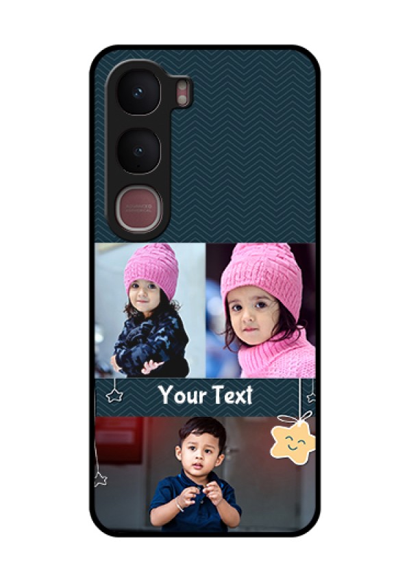 Vivo Y31 5G Custom Glass Phone Case - Hanging Stars Design