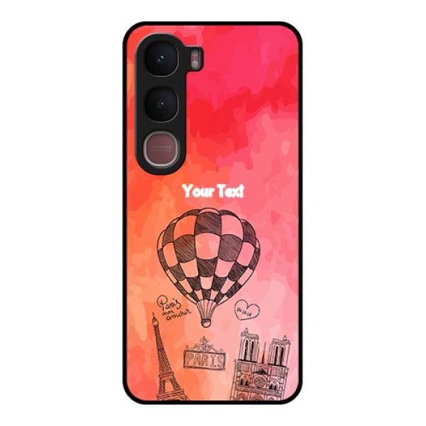 Vivo Y31 5G Custom Glass Phone Case - Paris Theme Design