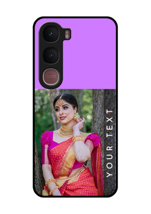 Vivo Y31 5G Custom Glass Phone Case - Birthday Icons Design