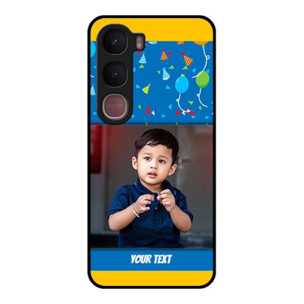 Vivo Y31 5G Custom Glass Phone Case - Birthday Wishes Design
