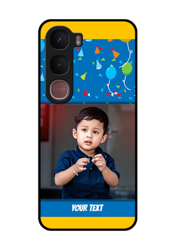 Vivo Y31 5G Custom Glass Phone Case - Birthday Wishes Design