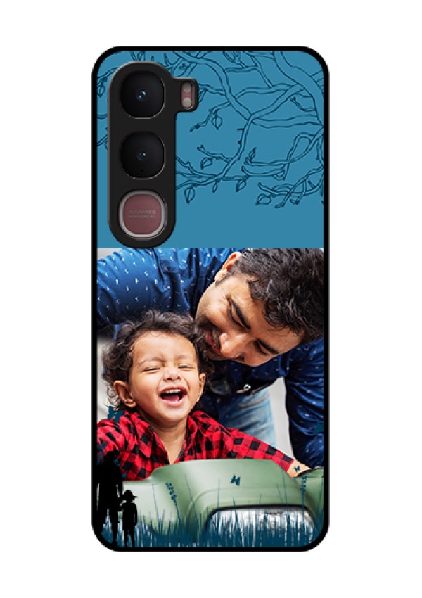 Vivo Y31 5G Custom Glass Phone Case - Best Dad Design