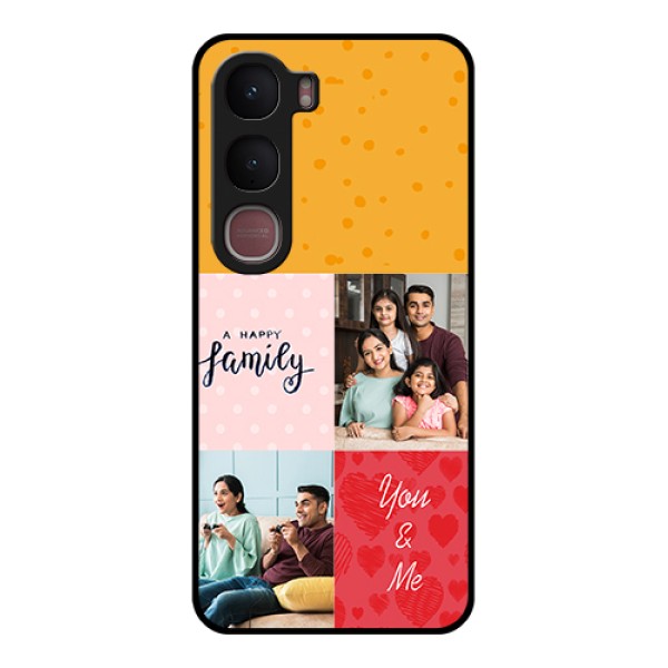 Vivo Y31 5G Custom Glass Phone Case - Images With Quotes Design