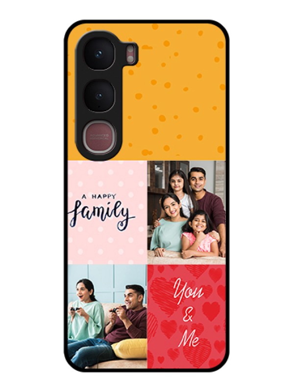 Custom Vivo Y31 5G Custom Glass Phone Case - Images With Quotes Design