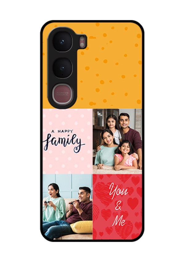 Vivo Y31 5G Custom Glass Phone Case - Images With Quotes Design