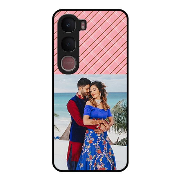 Vivo Y31 5G Custom Glass Phone Case - Together Forever Design
