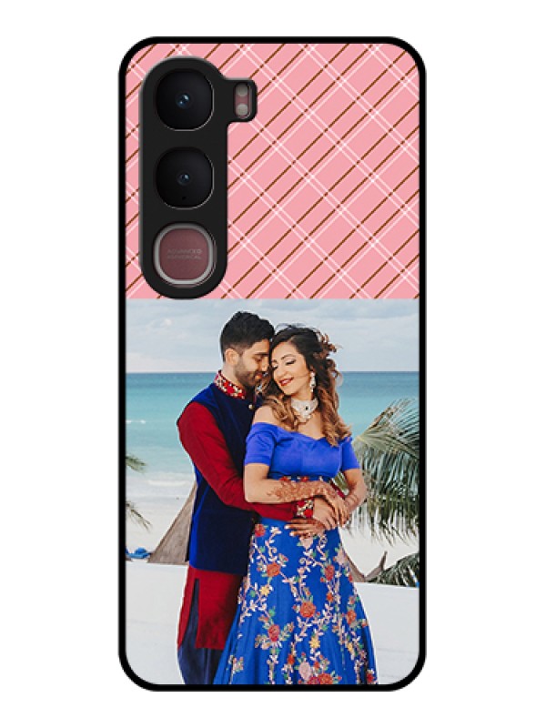 Custom Vivo Y31 5G Custom Glass Phone Case - Together Forever Design