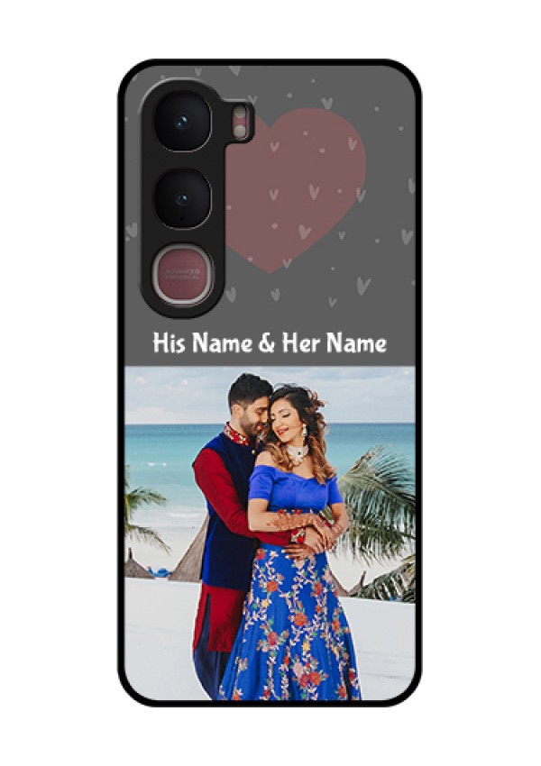Vivo Y31 5G Custom Glass Phone Case - Buy Love Design With Photo Online
